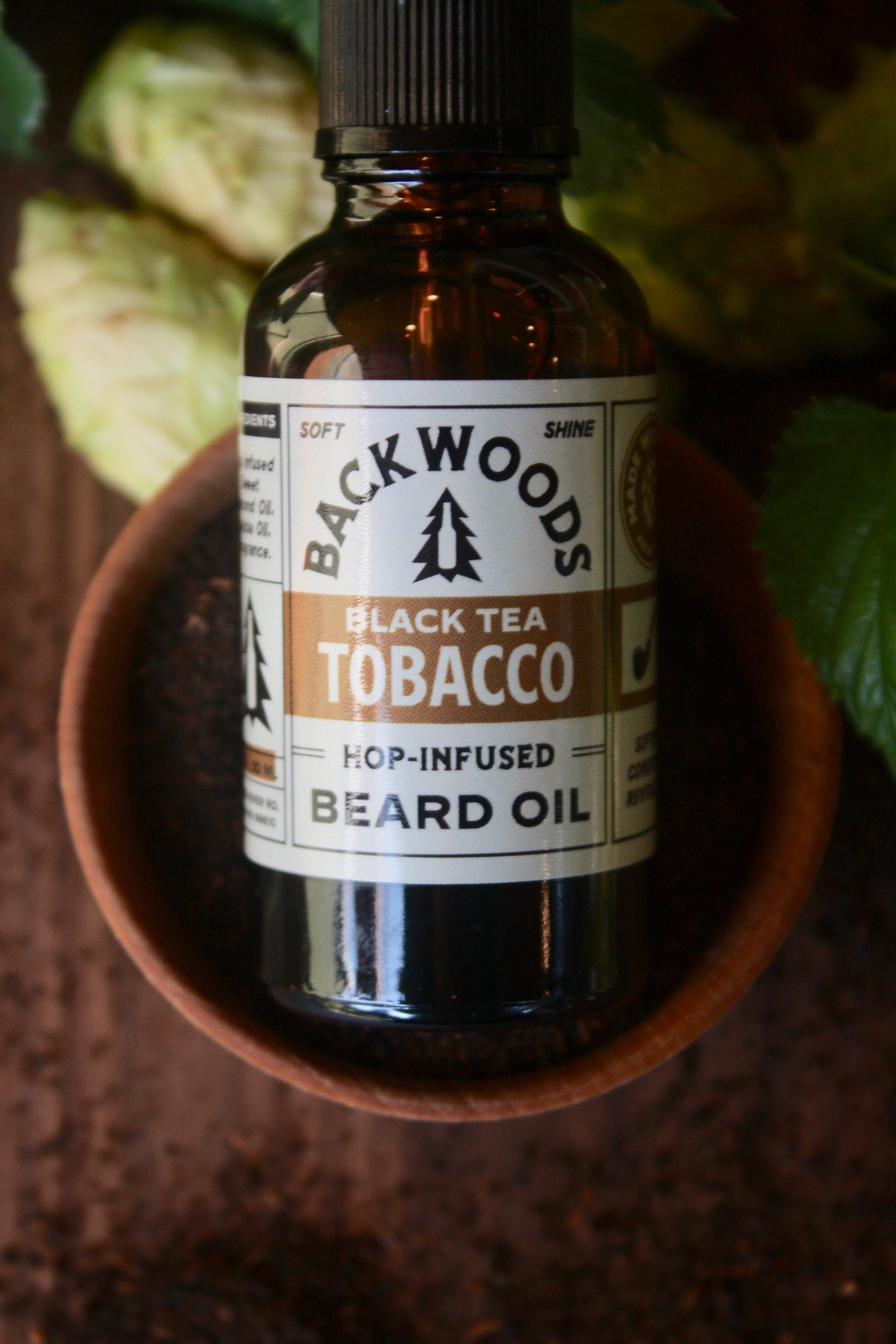 The Smoker, Mustache & Beard Oil - Made with Tobacco and Hemp Oils